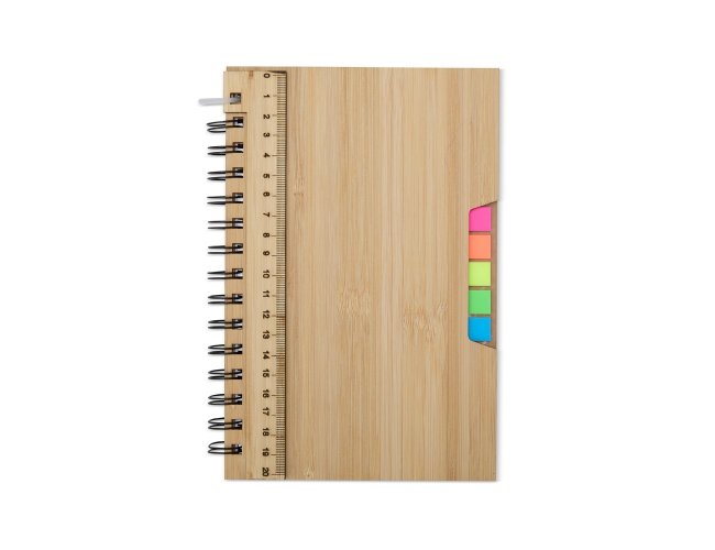 CADERNO A5 BAMBU