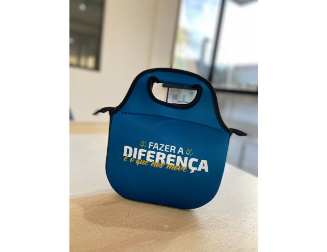 LANCHEIRA NEOPRENE PERSONALIZADA