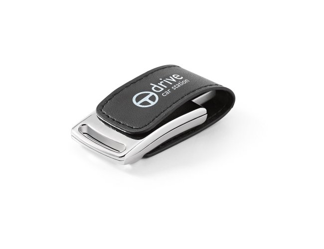 PEN DRIVE EM COURO SINTTICO (8GB)